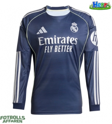 Real Madrid Bortatröja 2025-26 Långärmad